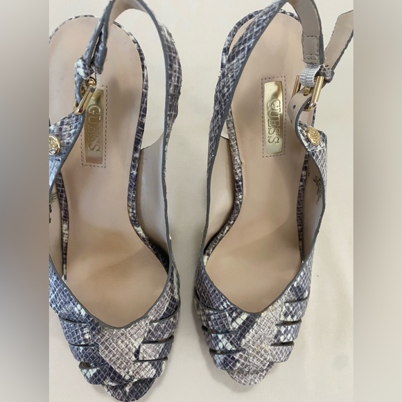 Guess snakeskin heels. Very good condition. - Picture 3 of 11